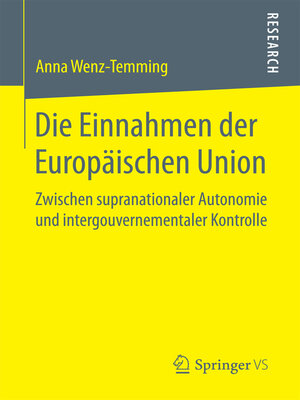 cover image of Die Einnahmen der Europäischen Union